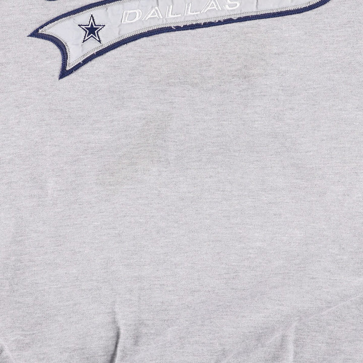 Vintage 90s-00'S Puma NFL Dallas Cowboys sweatshirt, size L, men's cotton gray type Vintage Second Hand