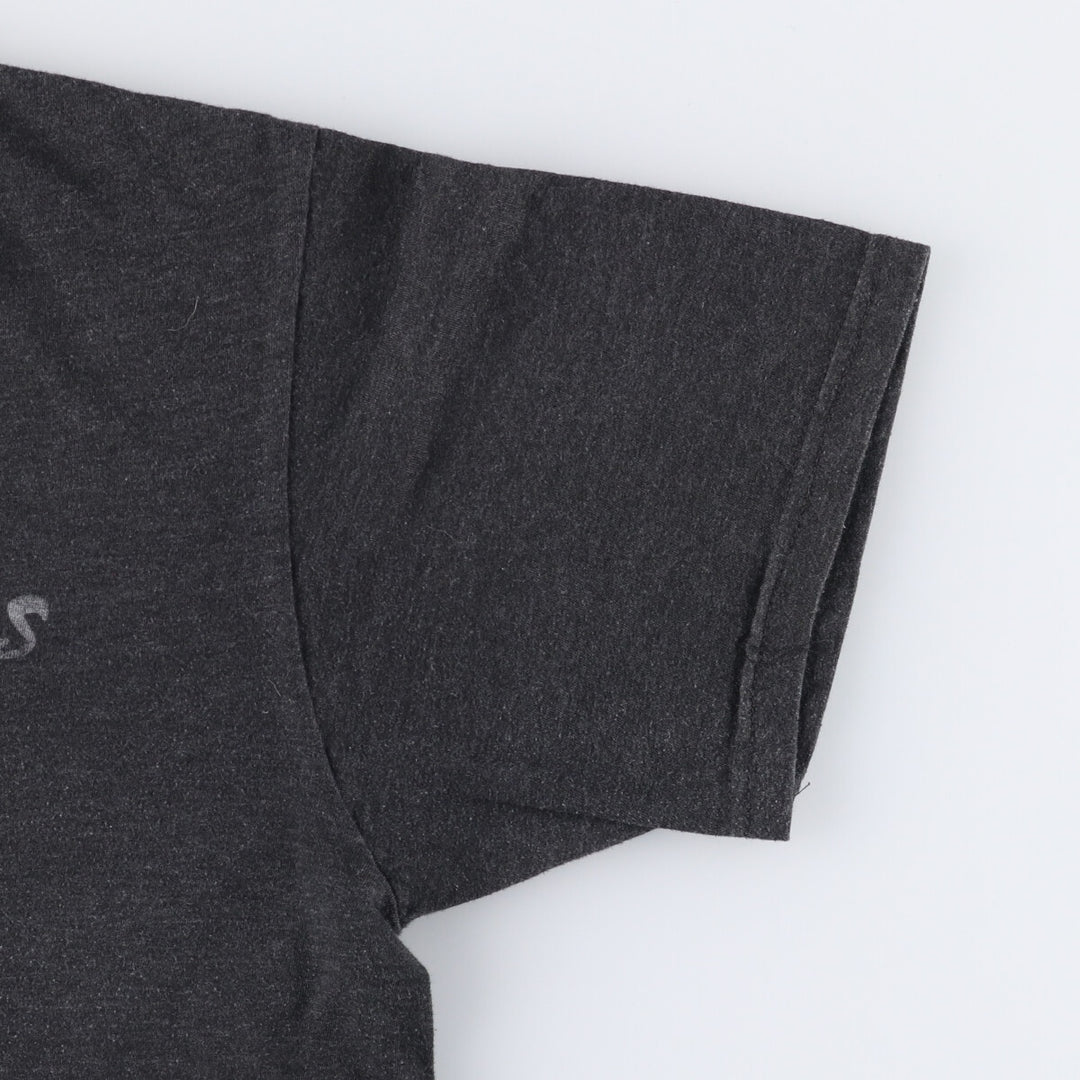 The Rolling Stones Band T-shirt, Band T, Men's L size cotton black type Vintage Second Hand