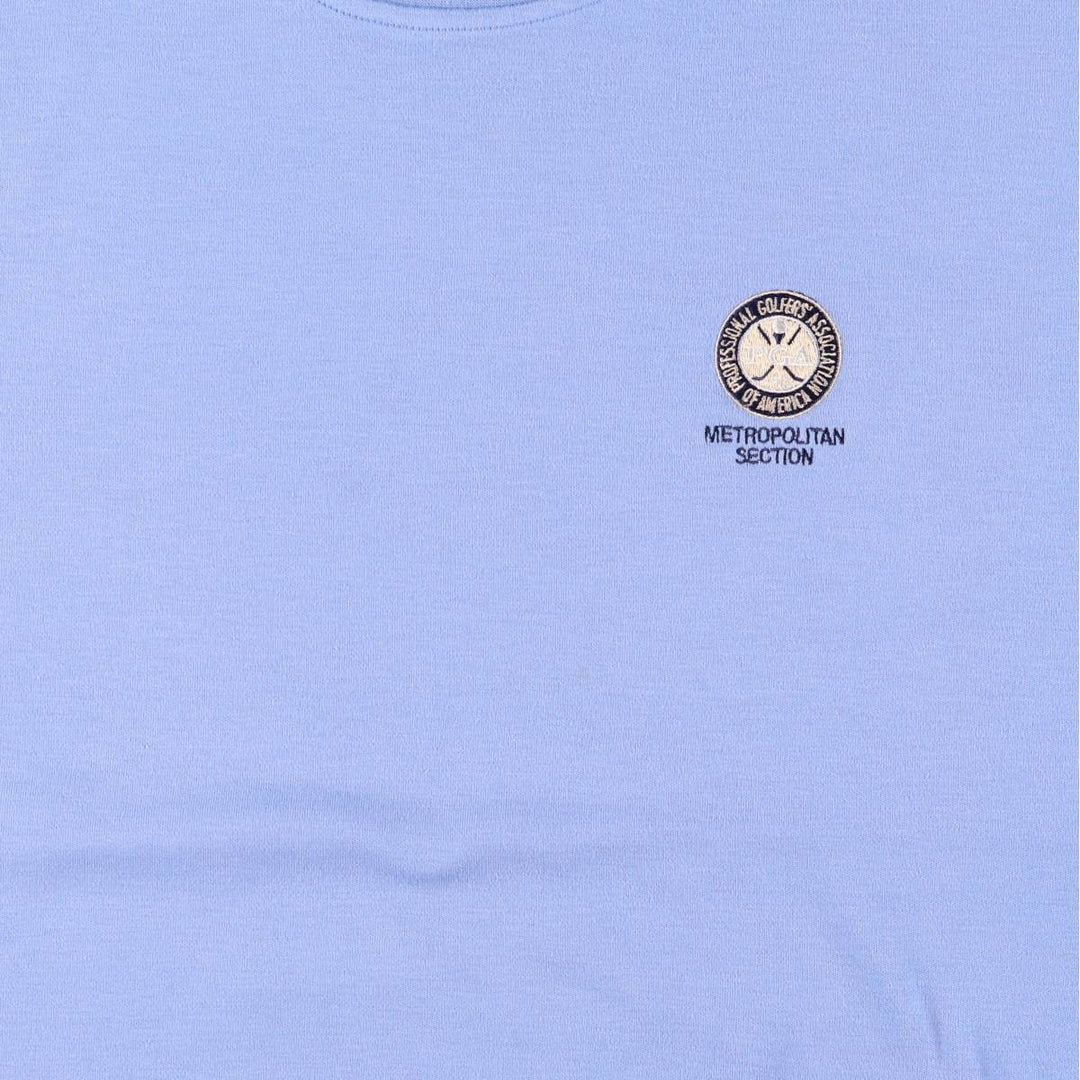 Ralph Lauren POLO GOLF sweatshirt, men's size XL Pima Cotton Purple type blue-purple Vintage Second Hand