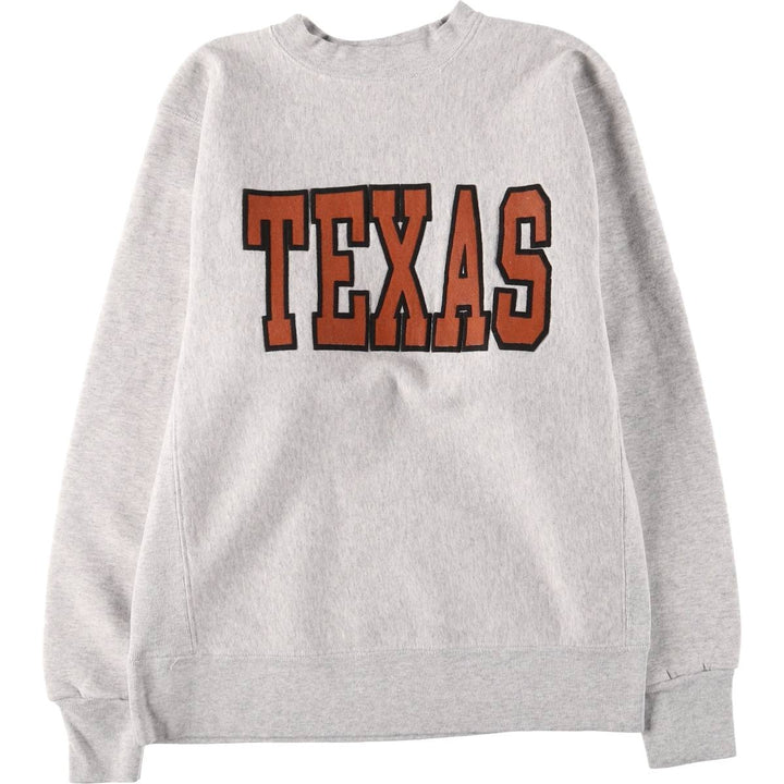 Vintage 80s-90'S SOFFE SUPER SWEATS college sweatshirt, made in the USA, size L, men's cotton gray type Vintage Second Hand