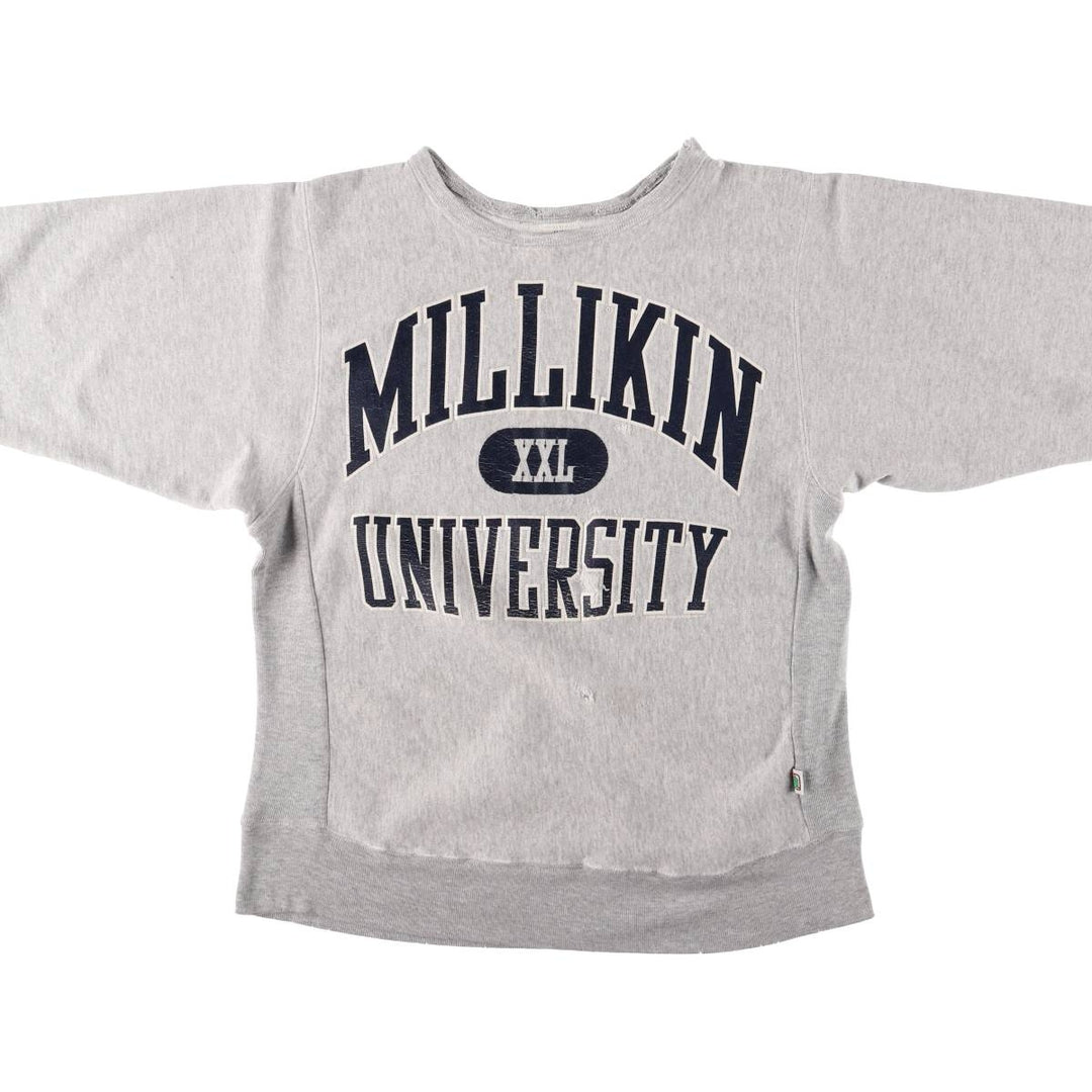 Vintage 90'S DESERT SPORTSWEAR college sweatshirt, made in the USA, size L, men's cotton gray type Vintage Second Hand