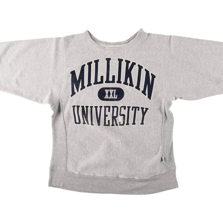 Vintage 90'S DESERT SPORTSWEAR college sweatshirt, made in the USA, size L, men's cotton gray type Vintage Second Hand
