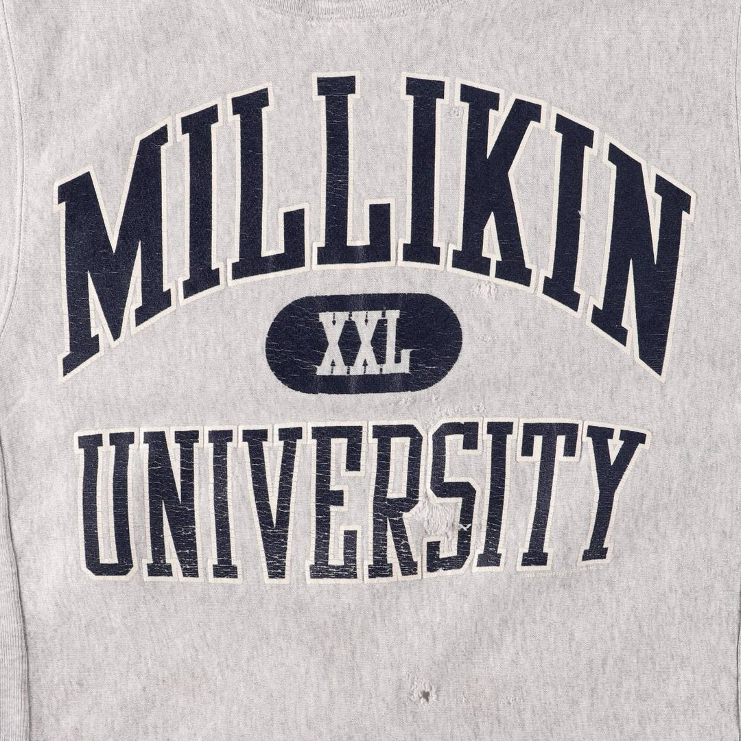 Vintage 90'S DESERT SPORTSWEAR college sweatshirt, made in the USA, size L, men's cotton gray type Vintage Second Hand