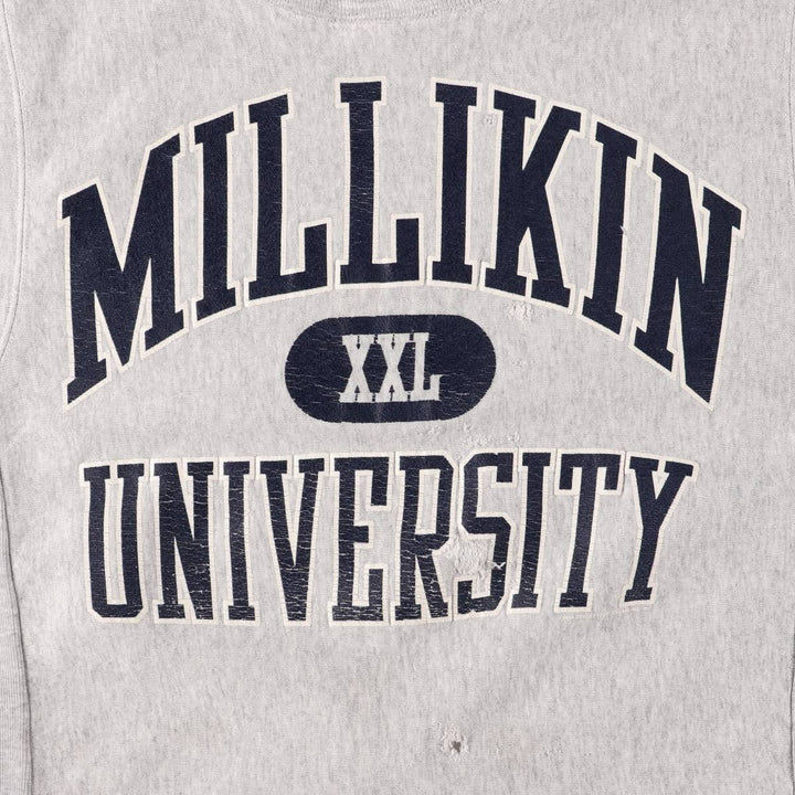 Vintage 90'S DESERT SPORTSWEAR college sweatshirt, made in the USA, size L, men's cotton gray type Vintage Second Hand