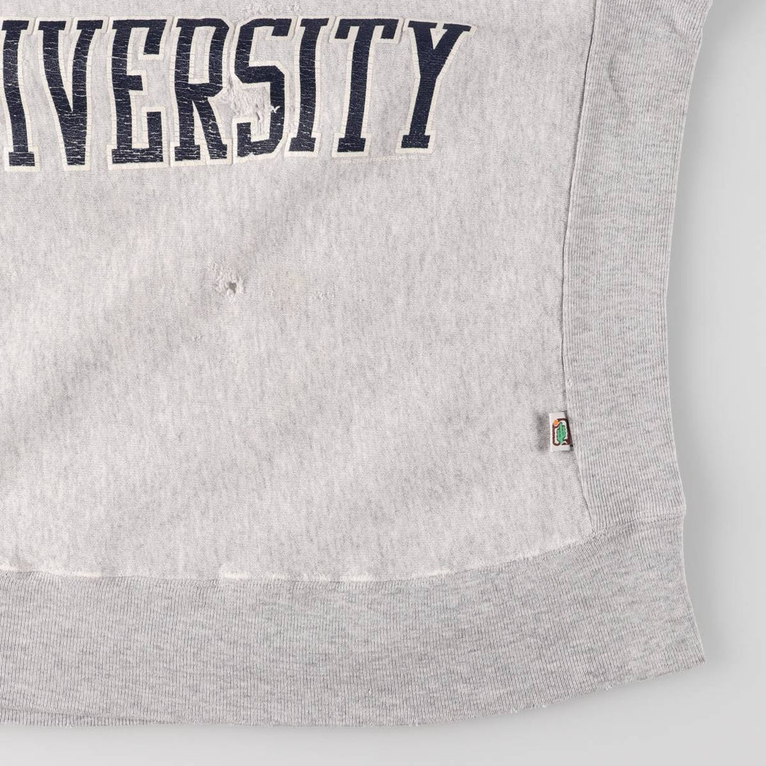 Vintage 90'S DESERT SPORTSWEAR college sweatshirt, made in the USA, size L, men's cotton gray type Vintage Second Hand