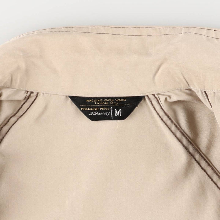 Vintage 70s-80'S JCPenney Harrington Jacket, Swing Top, Men's Size Medium unclear Beige type Vintage Second Hand