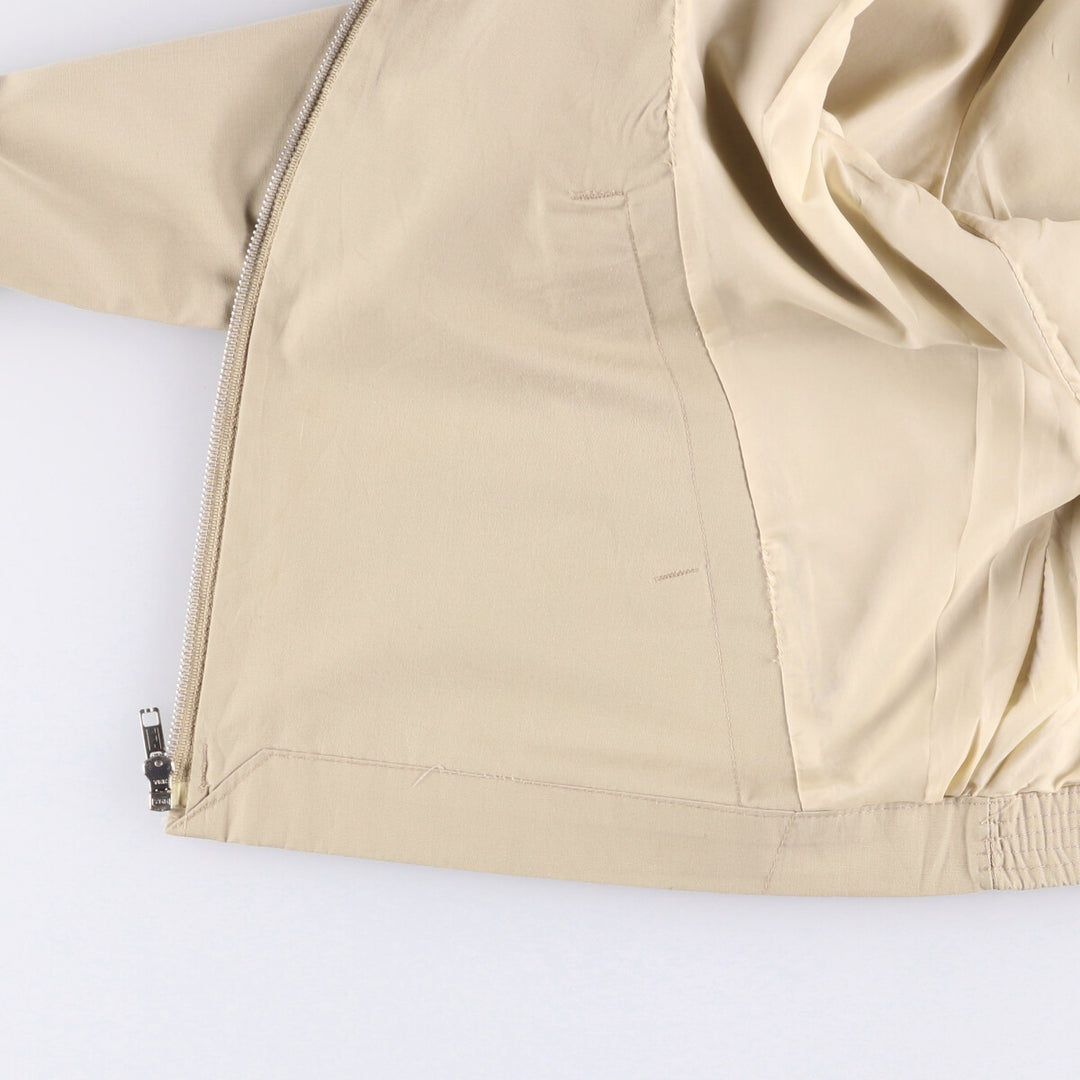 Vintage 70s-80'S Sears Harrington Swing Jacket, Men's Size L cotton Beige type Vintage Second Hand