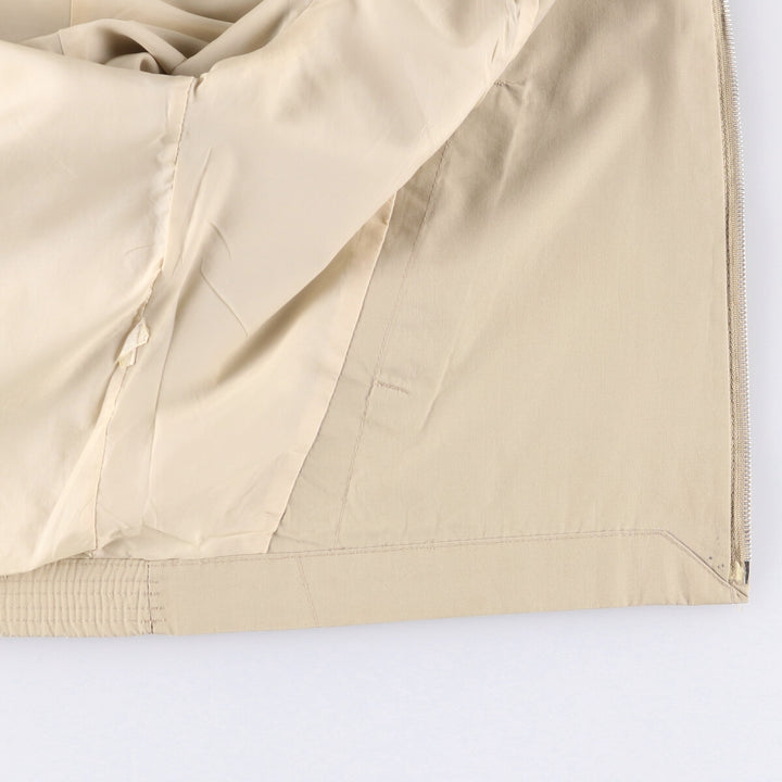 Vintage 70s-80'S Sears Harrington Swing Jacket, Men's Size L cotton Beige type Vintage Second Hand