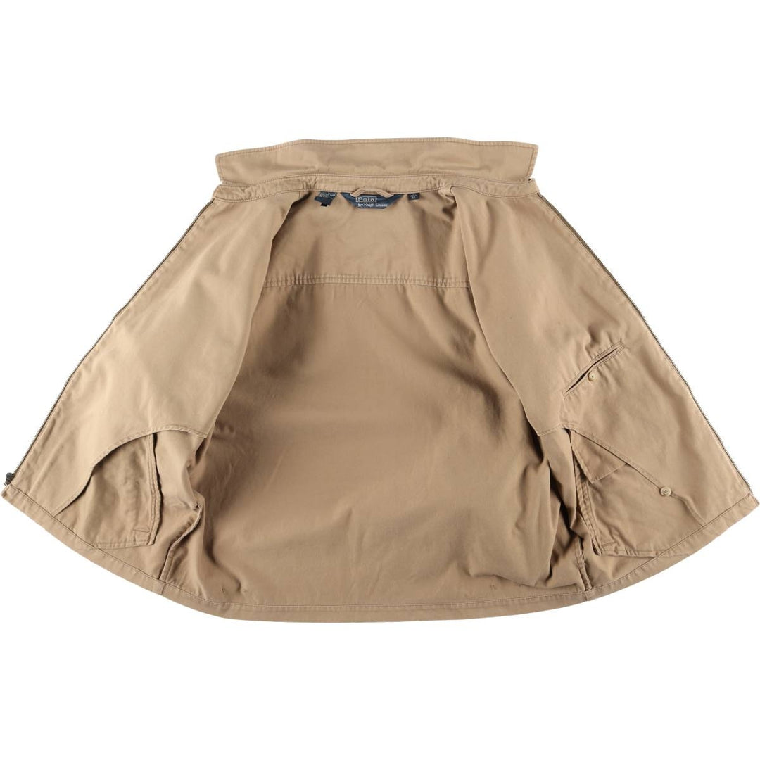 Ralph Lauren POLO by Ralph Lauren Swing Top Sports Jacket Men's XL cotton Beige type Vintage Second Hand