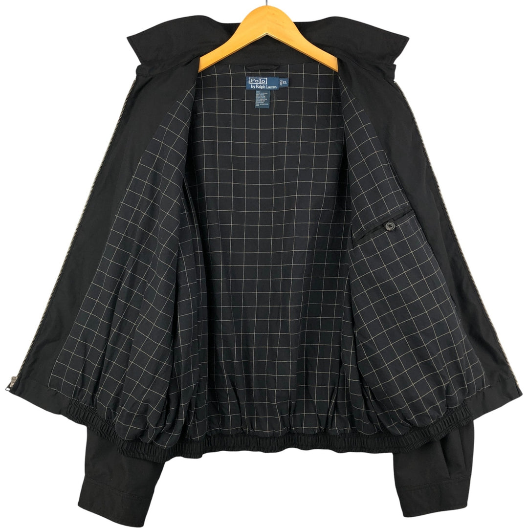 Ralph Lauren POLO by Ralph Lauren Swing Top Sports Jacket Men's XL polyester black type Vintage Second Hand