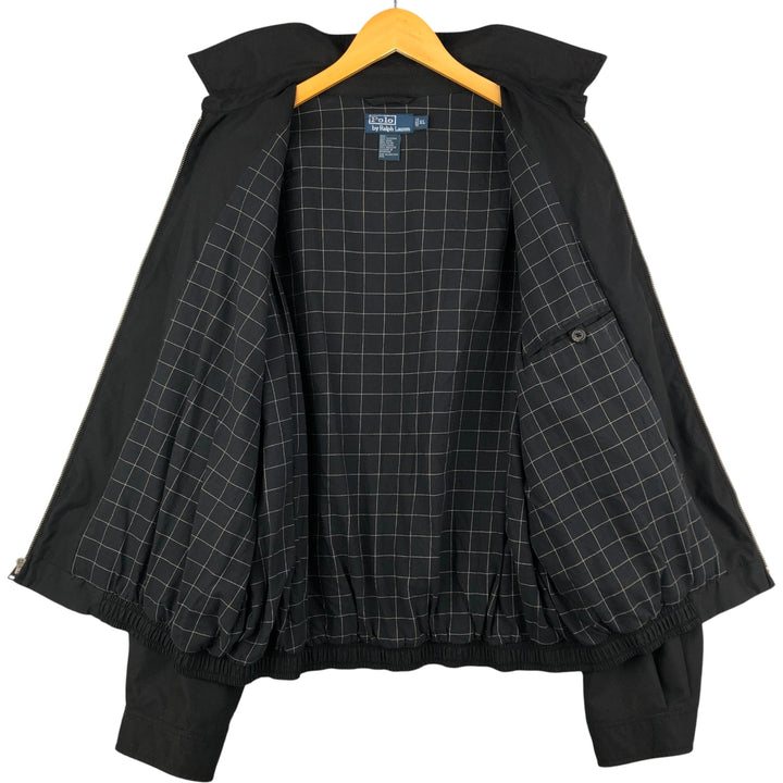 Ralph Lauren POLO by Ralph Lauren Swing Top Sports Jacket Men's XL polyester black type Vintage Second Hand