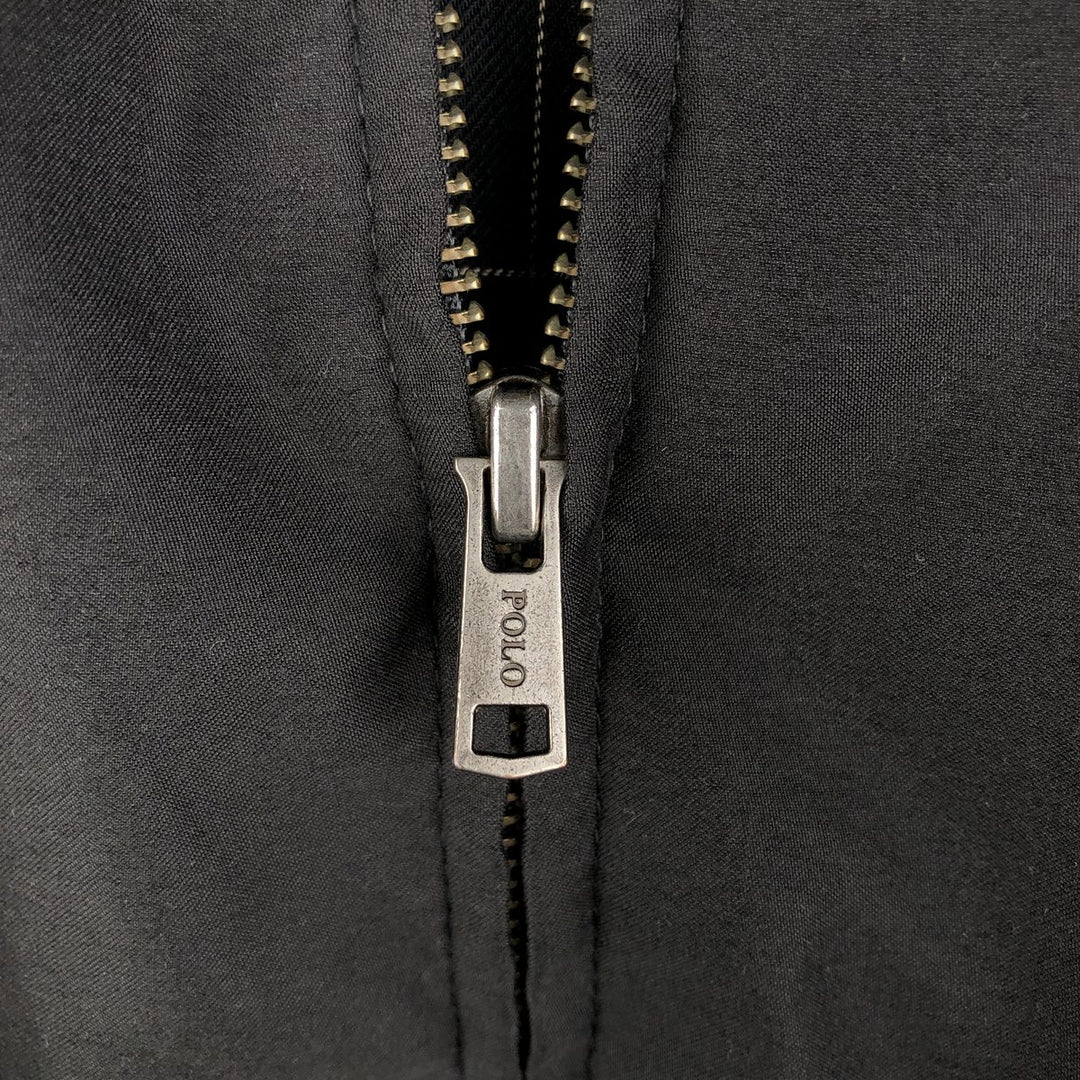 Ralph Lauren POLO by Ralph Lauren Swing Top Sports Jacket Men's XL polyester black type Vintage Second Hand