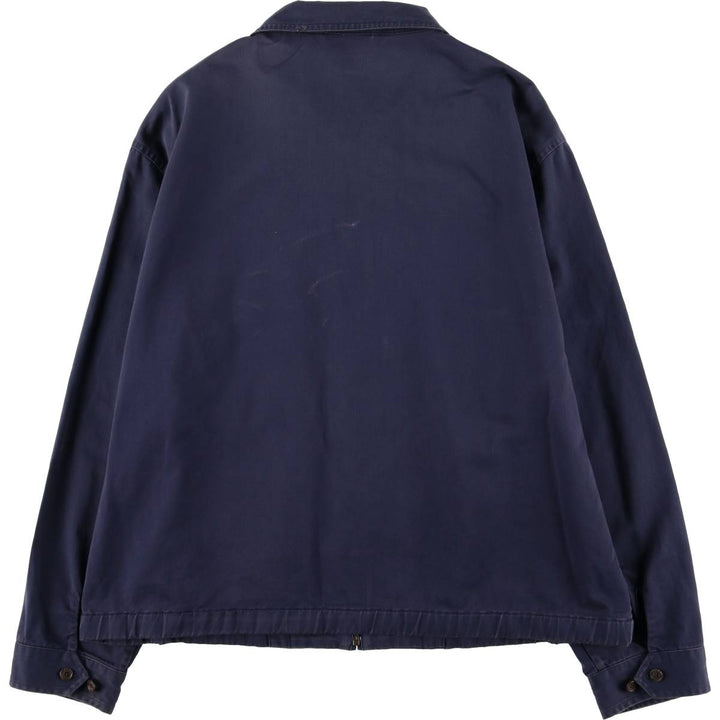 Ralph Lauren POLO by Ralph Lauren Swing Top Sports Jacket Men's XL cotton navy blue type Vintage Second Hand