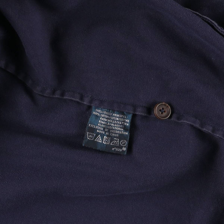Ralph Lauren POLO by Ralph Lauren Swing Top Sports Jacket Men's XL cotton navy blue type Vintage Second Hand