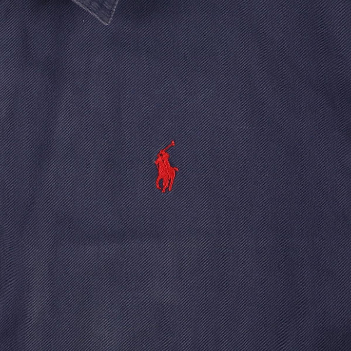 Ralph Lauren POLO by Ralph Lauren Swing Top Sports Jacket Men's XL cotton navy blue type Vintage Second Hand