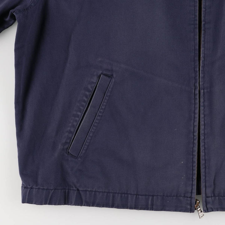 Ralph Lauren POLO by Ralph Lauren Swing Top Sports Jacket Men's XL cotton navy blue type Vintage Second Hand