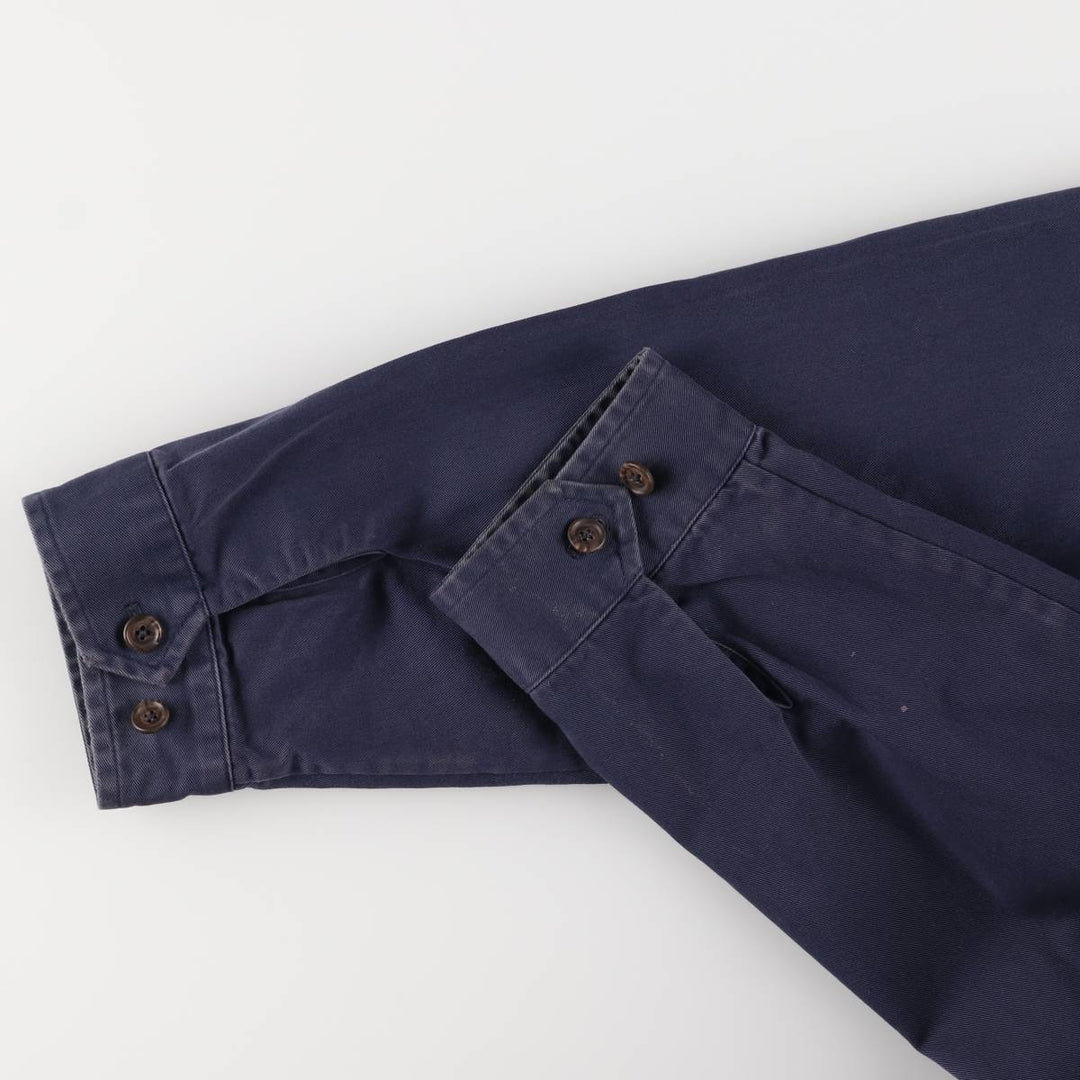 Ralph Lauren POLO by Ralph Lauren Swing Top Sports Jacket Men's XL cotton navy blue type Vintage Second Hand