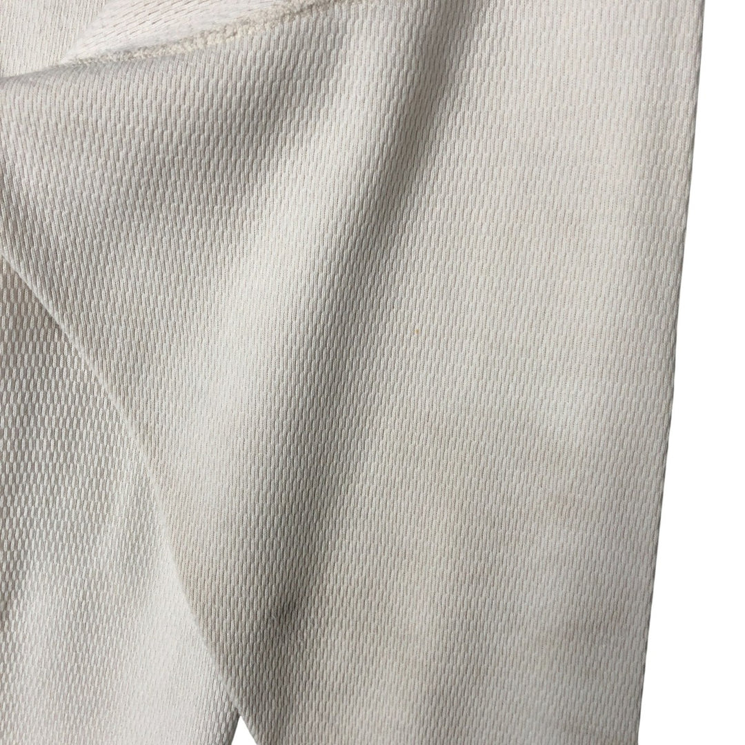 Oversized 90'S Carhartt Thermal Long T-shirt, Honeycomb, Made in USA, Men's XXXXL, Vintage cotton white type Vintage Second Hand