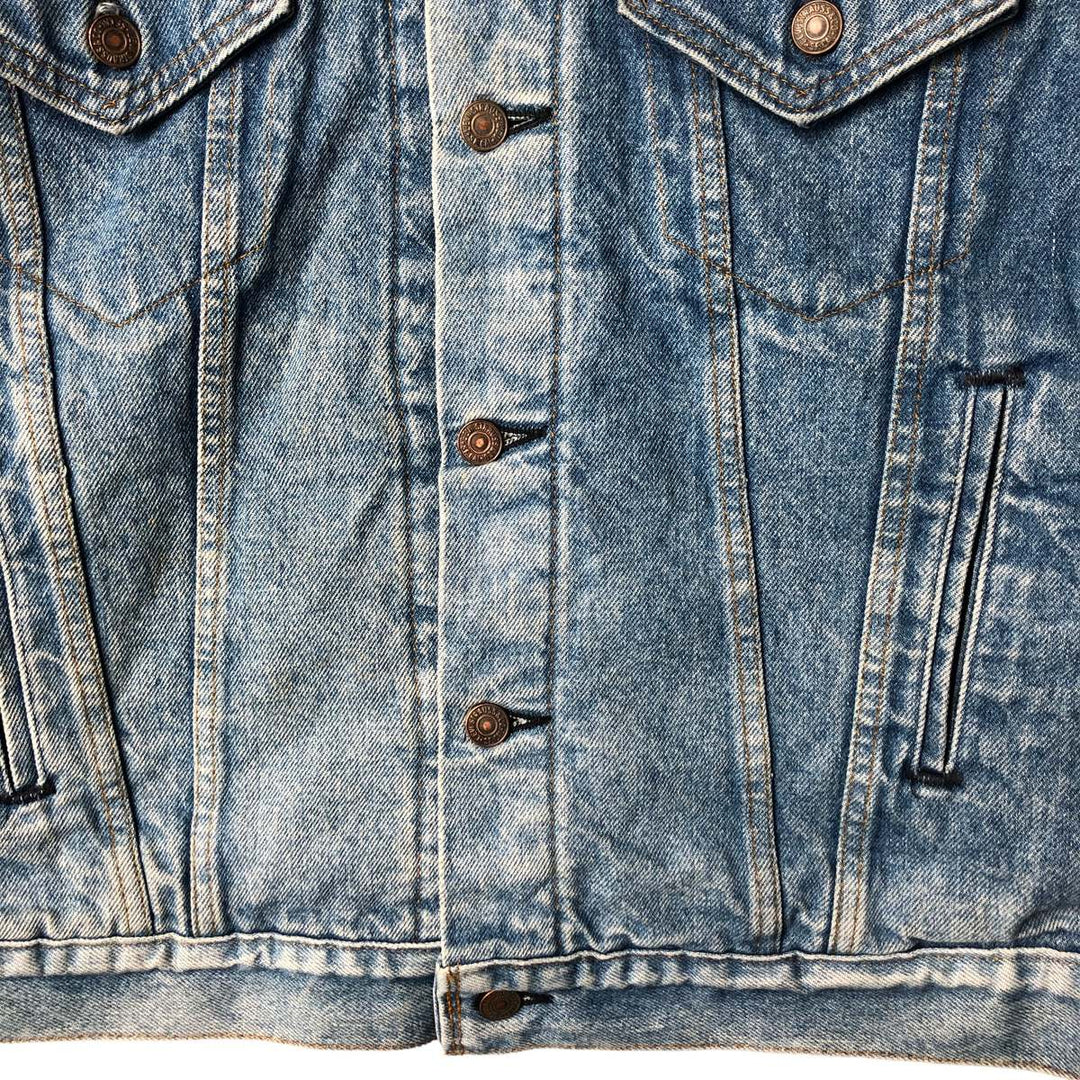 Vintage 1980'S Levi's 70609-0214 denim jacket, made in the USA, size L. unclear blue type Vintage Second Hand