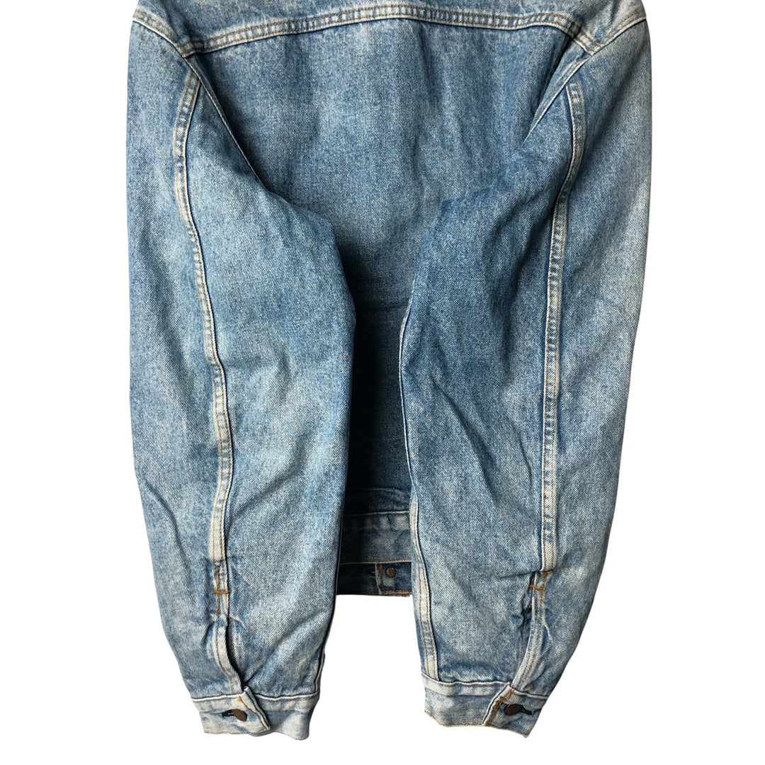 Vintage 1980'S Levi's 70609-0214 denim jacket, made in the USA, size L. unclear blue type Vintage Second Hand