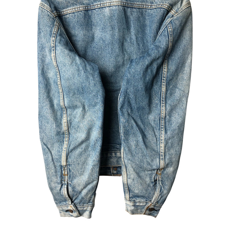 Vintage 1980'S Levi's 70609-0214 denim jacket, made in the USA, size L. unclear blue type Vintage Second Hand