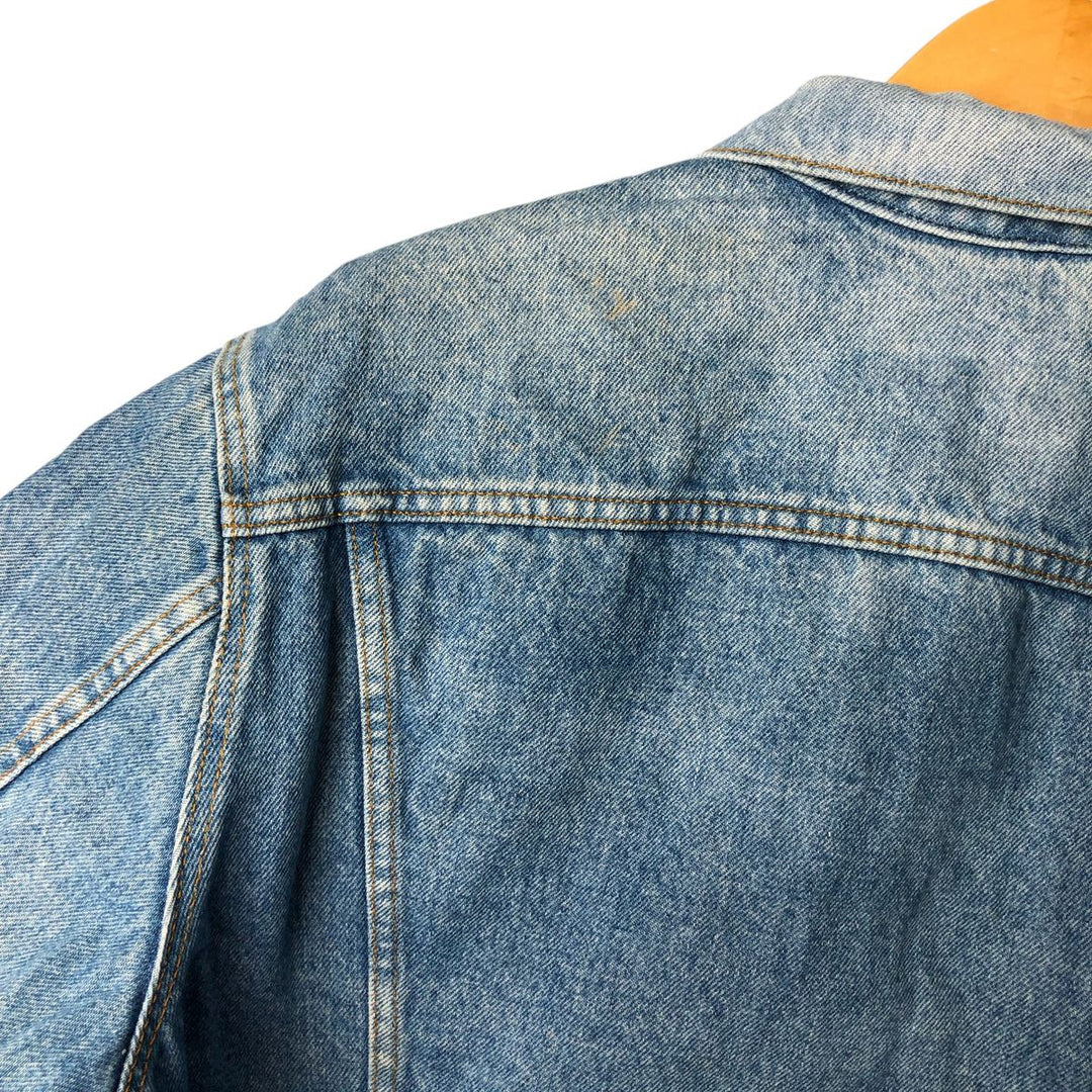 Vintage 1980'S Levi's 70609-0214 denim jacket, made in the USA, size L. unclear blue type Vintage Second Hand