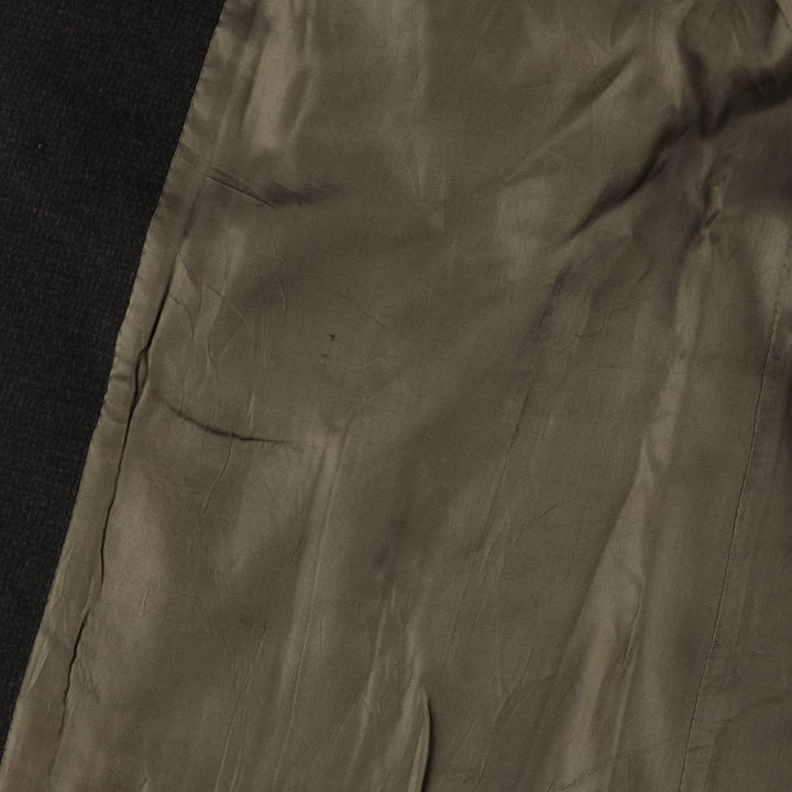 Wool Chesterfield Coat, Men's Size XL unclear black type Vintage Second Hand