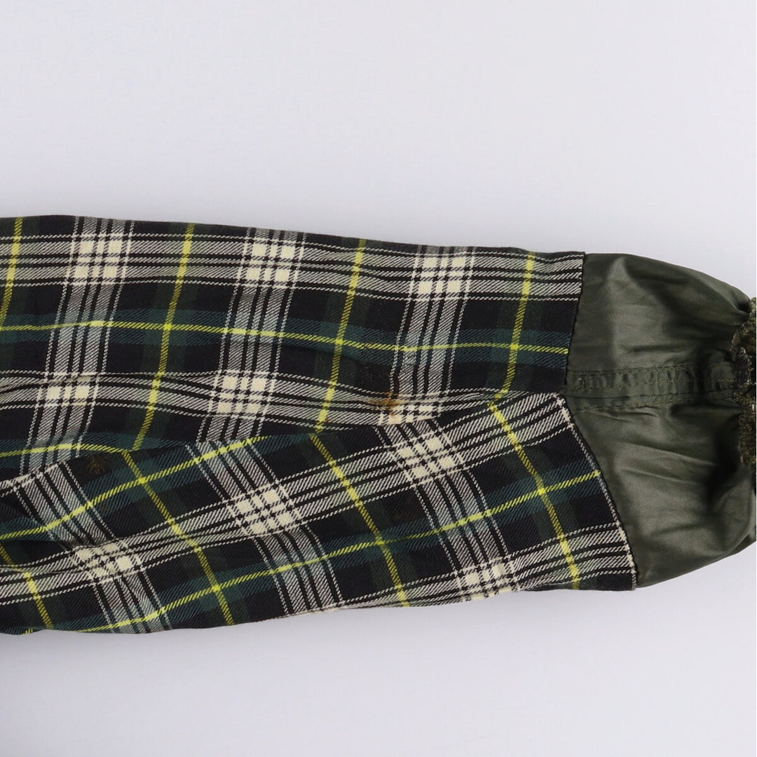 2000'S Barbour Bedale 3 Warrant Waxed Cotton Oiled Jacket, Made in England, C38, Men's Size M cotton Khaki type Vintage Second Hand