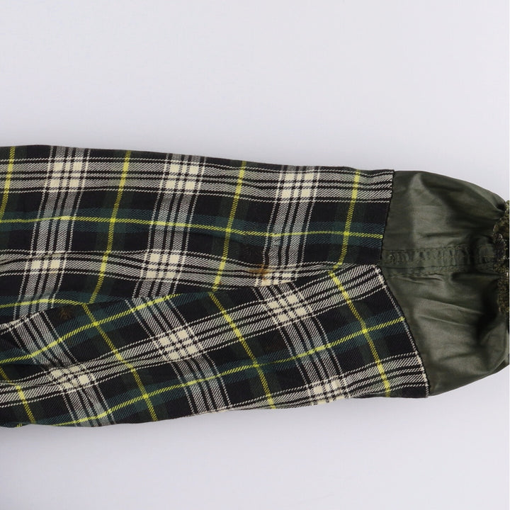 2000'S Barbour Bedale 3 Warrant Waxed Cotton Oiled Jacket, Made in England, C38, Men's Size M cotton Khaki type Vintage Second Hand