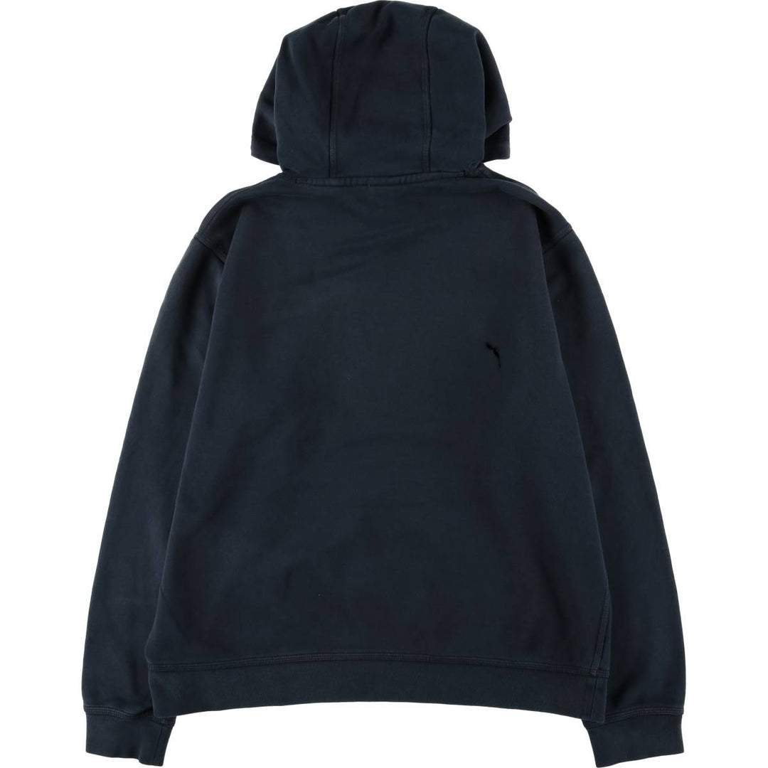 Nike Sweat Pullover Hoodie Men's XL Size cotton navy blue type Vintage Second Hand