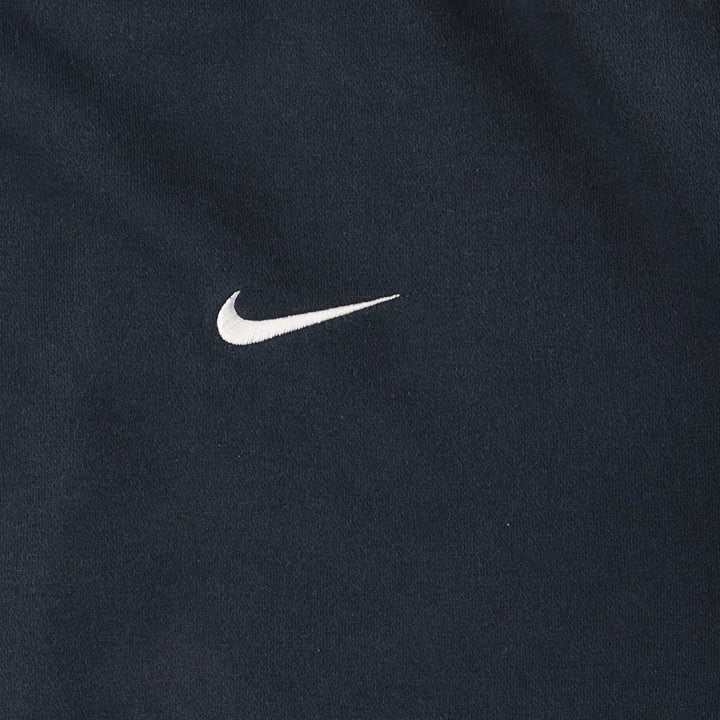 Nike Sweat Pullover Hoodie Men's XL Size cotton navy blue type Vintage Second Hand