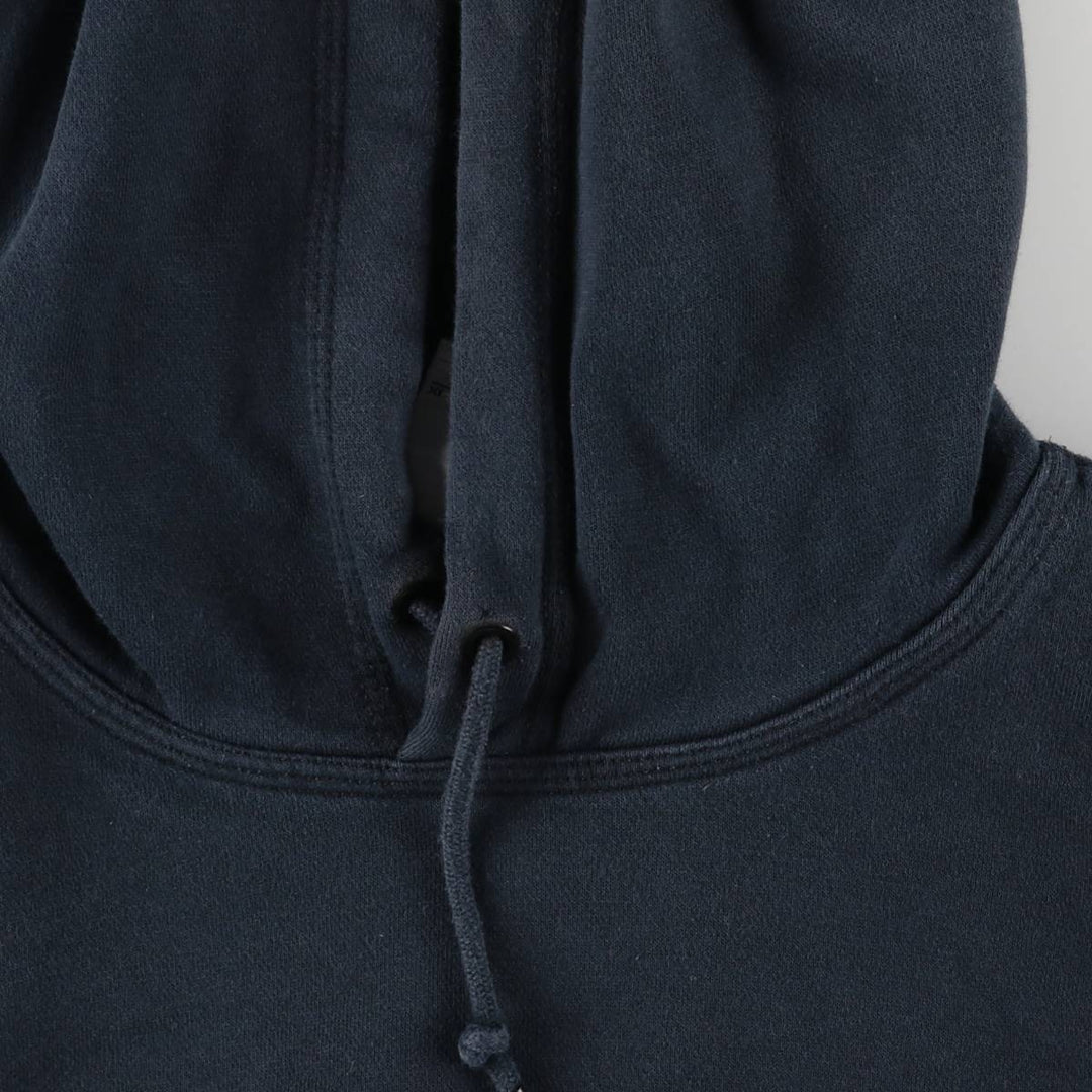 Nike Sweat Pullover Hoodie Men's XL Size cotton navy blue type Vintage Second Hand