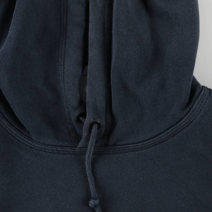 Nike Sweat Pullover Hoodie Men's XL Size cotton navy blue type Vintage Second Hand