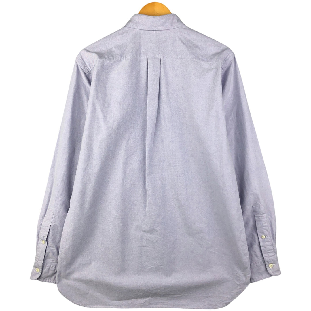 Ralph Lauren Classic Fit Long Sleeve Button Down Shirt Men's M cotton purple type Vintage Second Hand