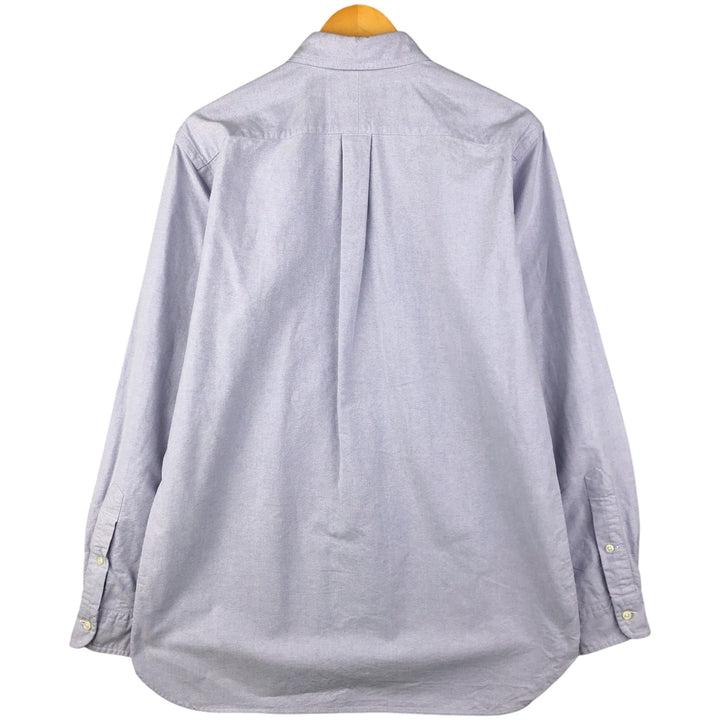 Ralph Lauren Classic Fit Long Sleeve Button Down Shirt Men's M cotton purple type Vintage Second Hand
