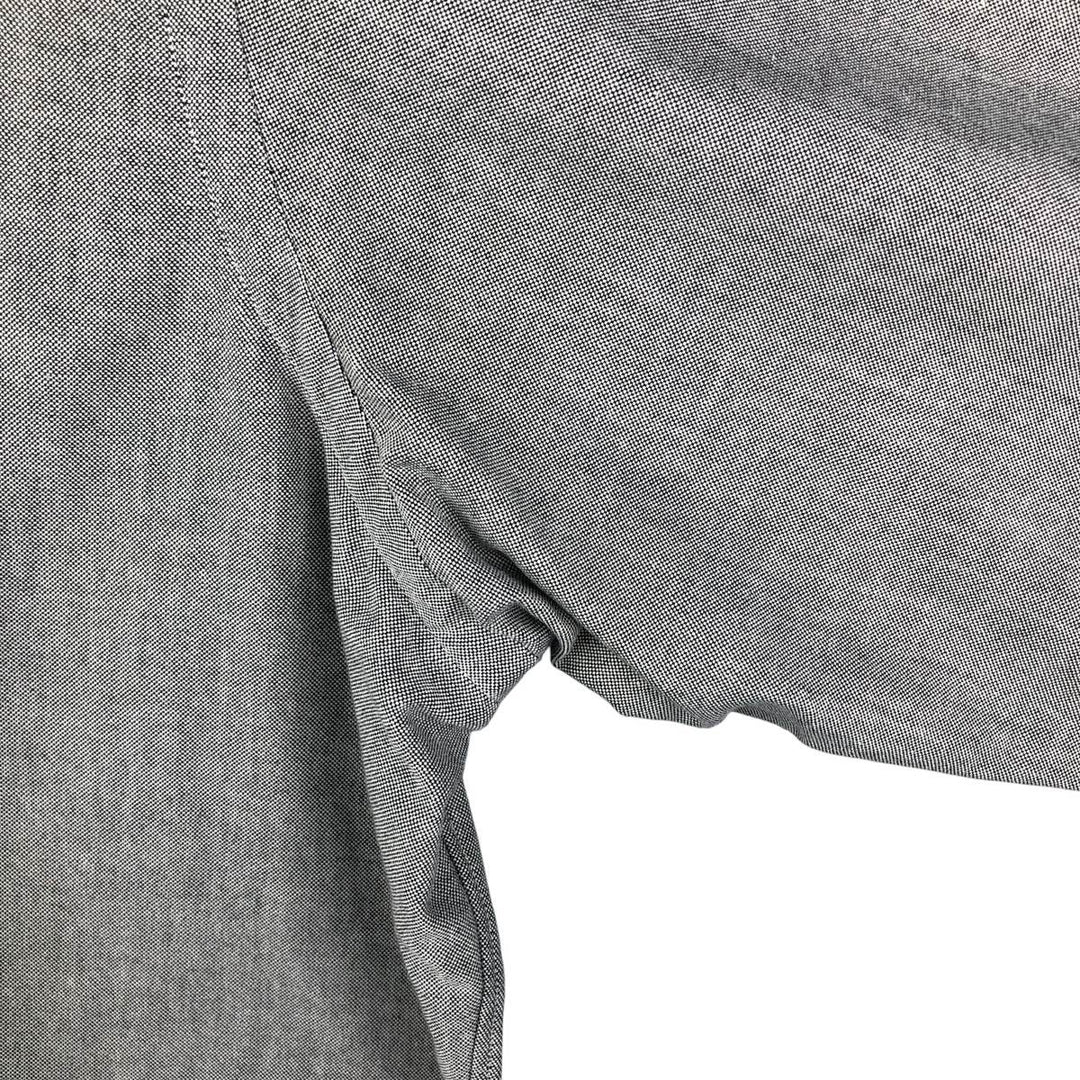 Ralph Lauren long sleeve button down shirt, men's size L cotton gray type Vintage Second Hand