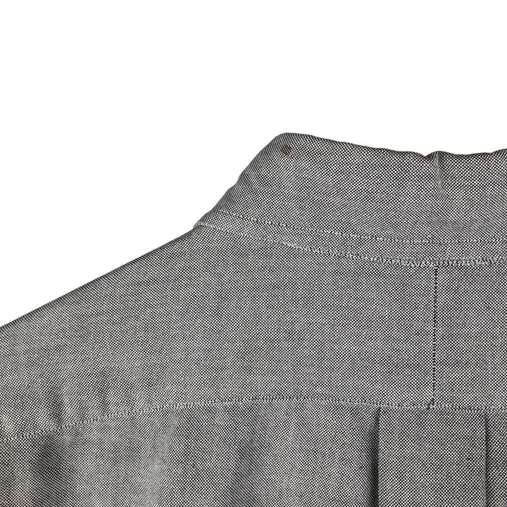 Ralph Lauren long sleeve button down shirt, men's size L cotton gray type Vintage Second Hand