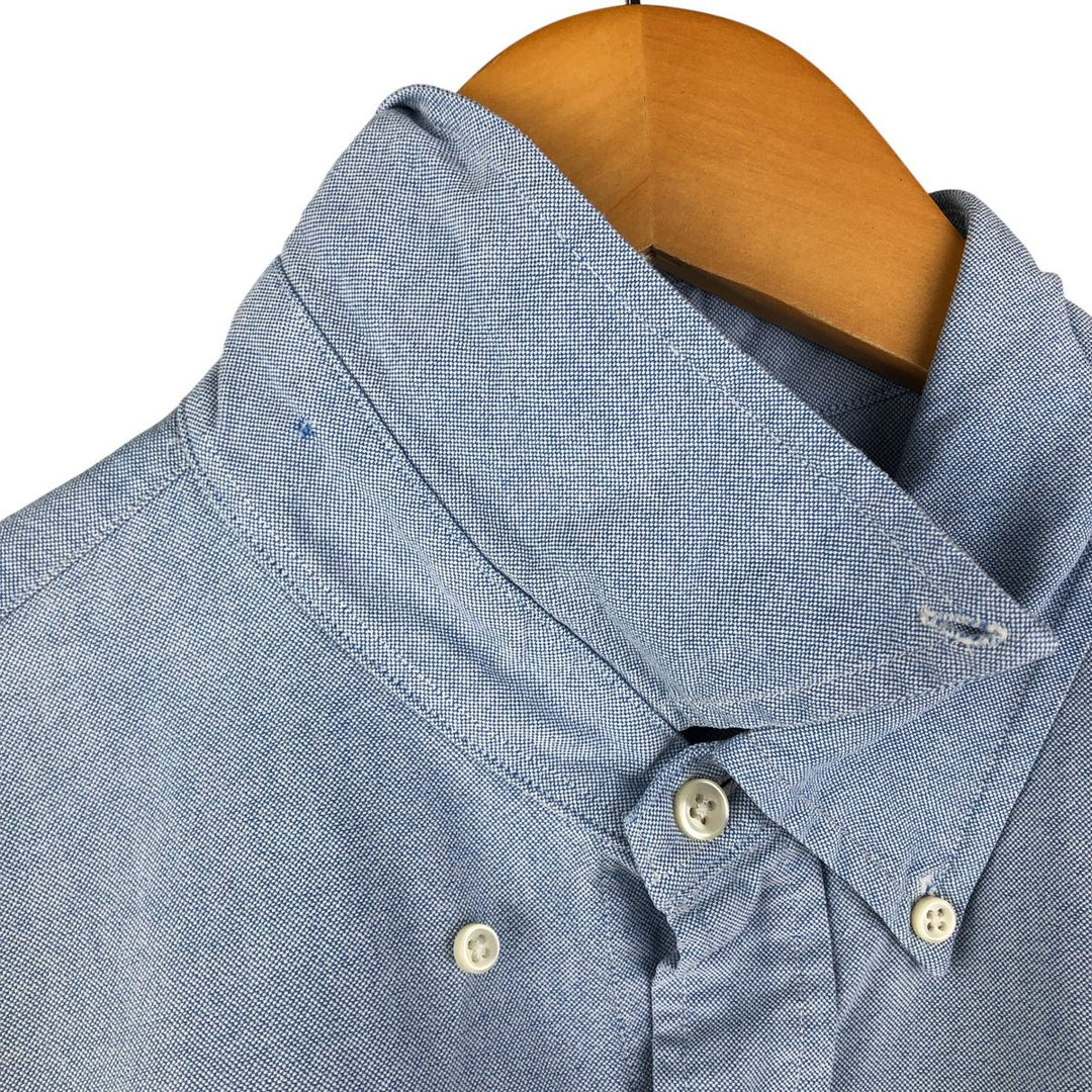 Ralph Lauren long sleeve button down shirt, men's size L cotton Blue type light blue Vintage Second Hand