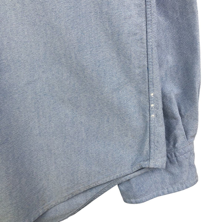 Ralph Lauren long sleeve button down shirt, men's size L cotton Blue type light blue Vintage Second Hand