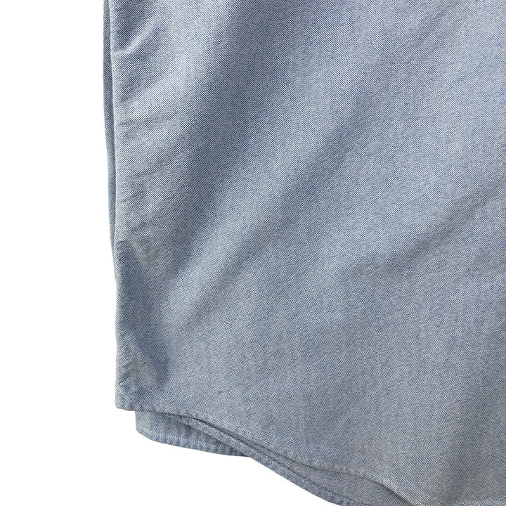 Ralph Lauren long sleeve button down shirt, men's size L cotton Blue type light blue Vintage Second Hand