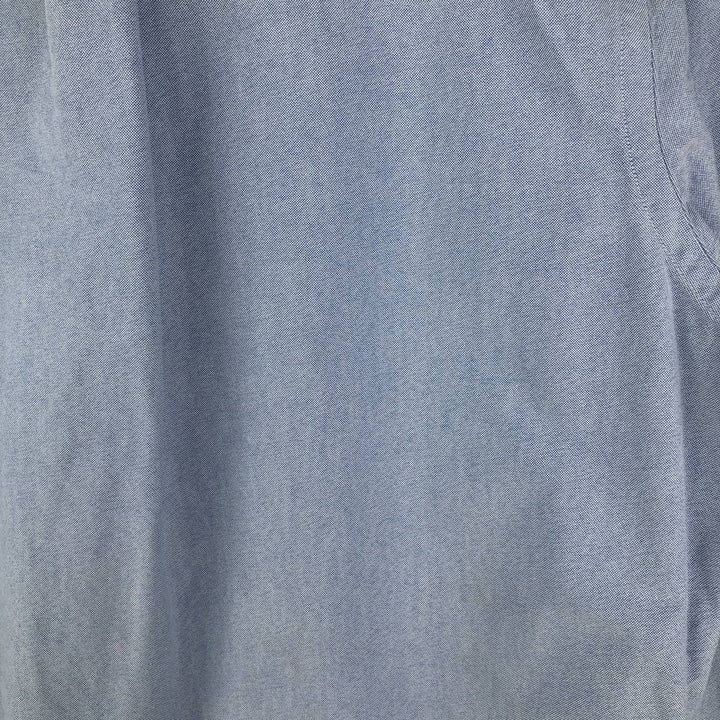 Ralph Lauren long sleeve button down shirt, men's size L cotton Blue type light blue Vintage Second Hand