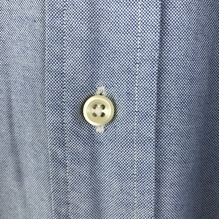 Ralph Lauren Classic Fit Long Sleeve Button Down Shirt, Men's Size L cotton Blue type light blue Vintage Second Hand