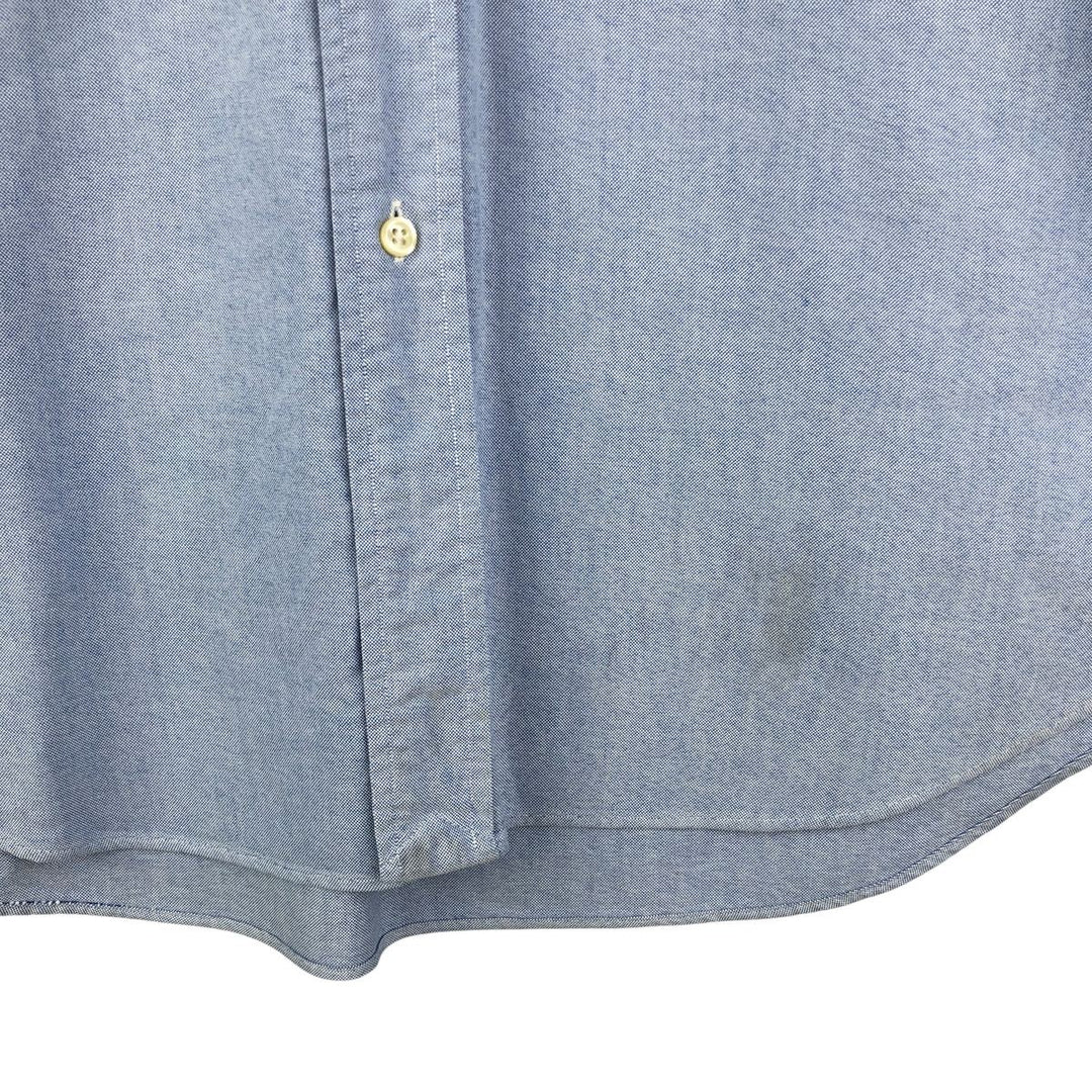Ralph Lauren Classic Fit Long Sleeve Button Down Shirt, Men's Size L cotton Blue type light blue Vintage Second Hand