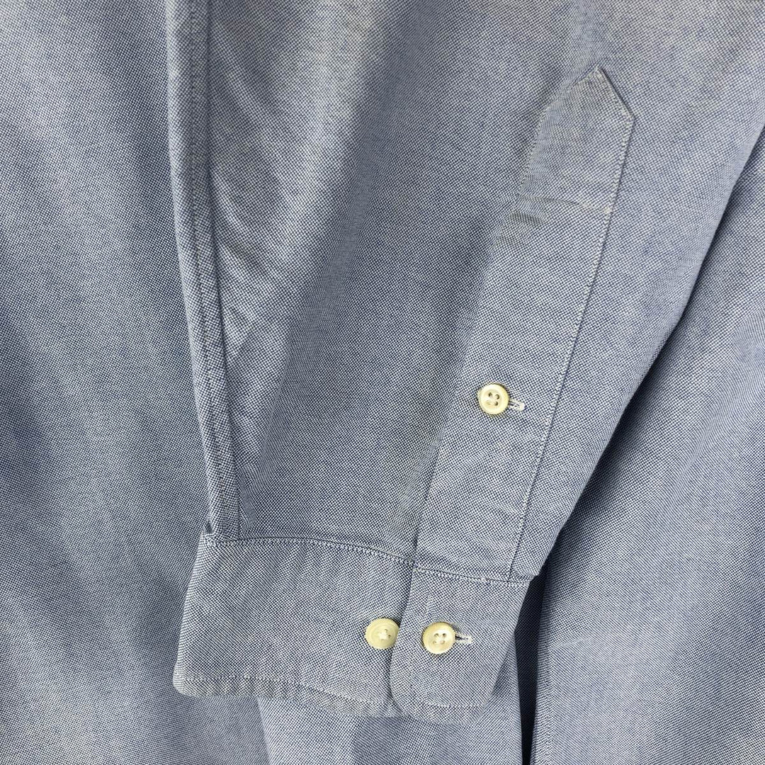 Ralph Lauren Classic Fit Long Sleeve Button Down Shirt, Men's Size L cotton Blue type light blue Vintage Second Hand