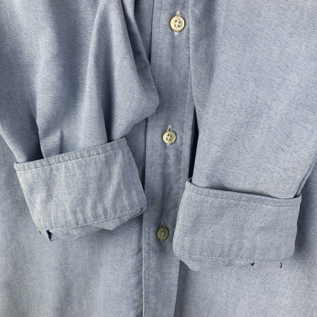 Ralph Lauren Classic Fit Long Sleeve Button Down Shirt, Men's Size L cotton Blue type light blue Vintage Second Hand