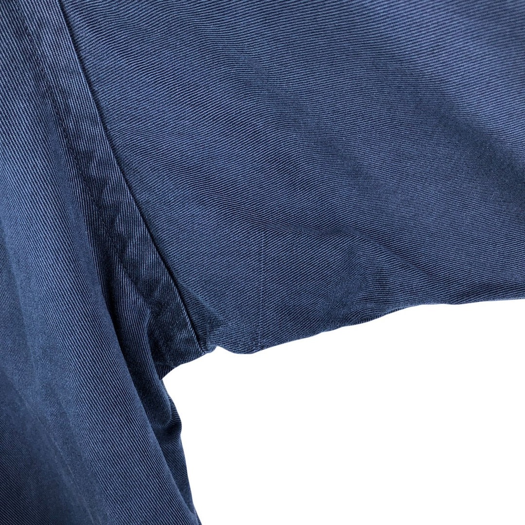 Ralph Lauren long sleeve button down shirt, men's XL size cotton navy blue type Vintage Second Hand