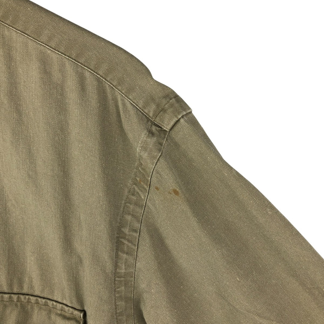 Ralph Lauren POLO by Ralph Lauren long sleeve cotton shirt, men's XL size cotton Khaki type Vintage Second Hand
