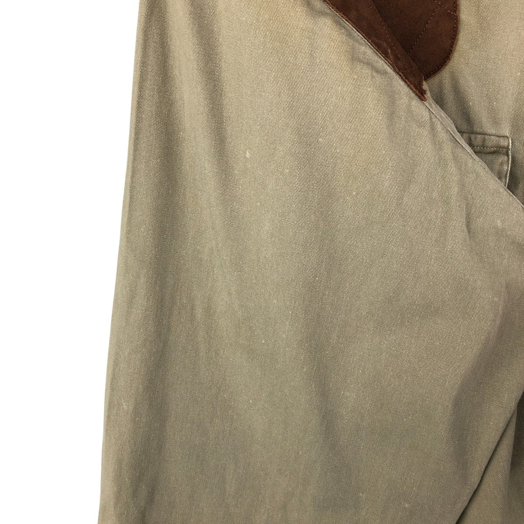 Ralph Lauren POLO by Ralph Lauren long sleeve cotton shirt, men's XL size cotton Khaki type Vintage Second Hand