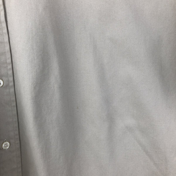 Ralph Lauren long sleeve button down shirt, men's XL size cotton Beige type Vintage Second Hand
