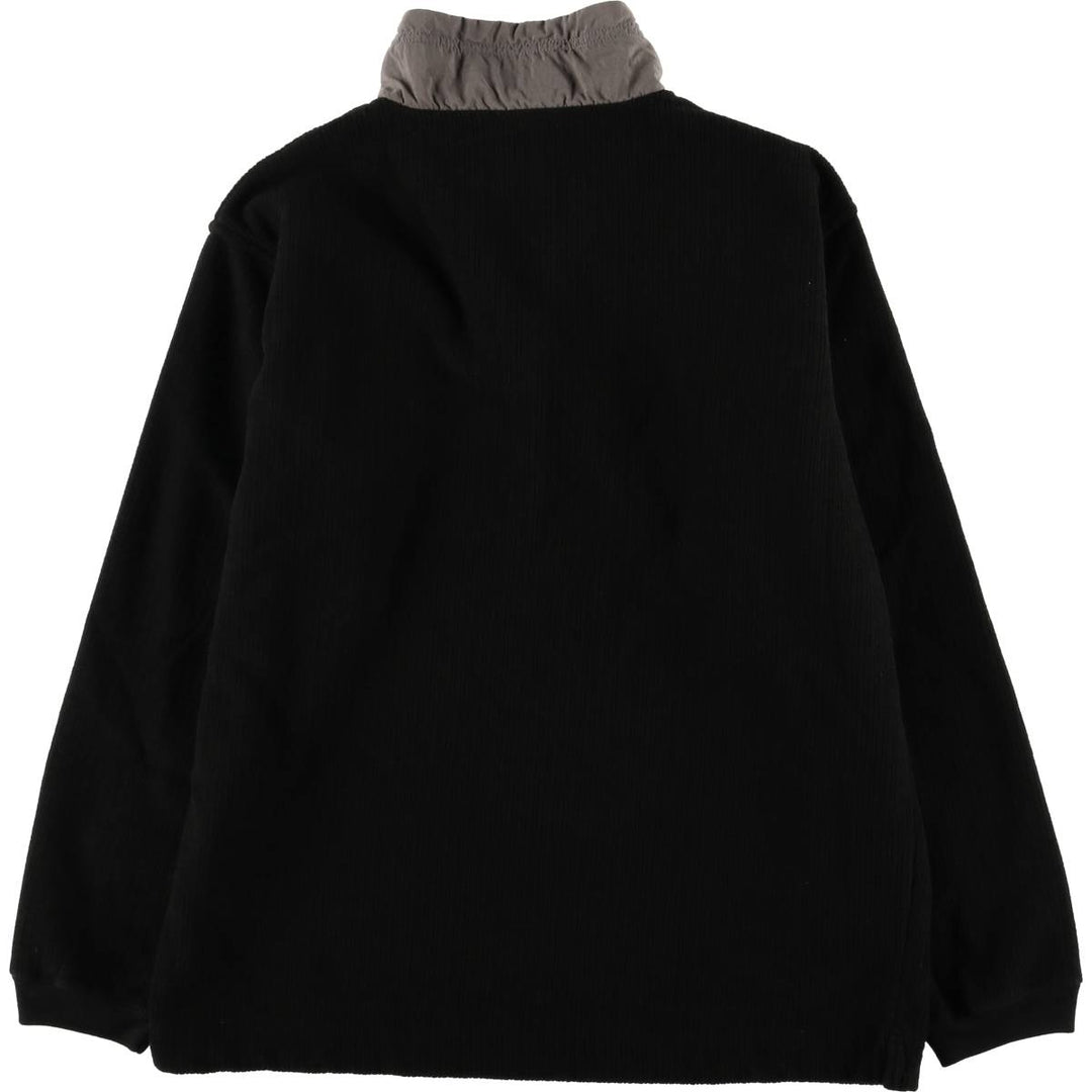 90'S Lee San Francisco 49ers Half-Zip Fleece Pullover, Women's Size Small polyester black type Vintage Second Hand